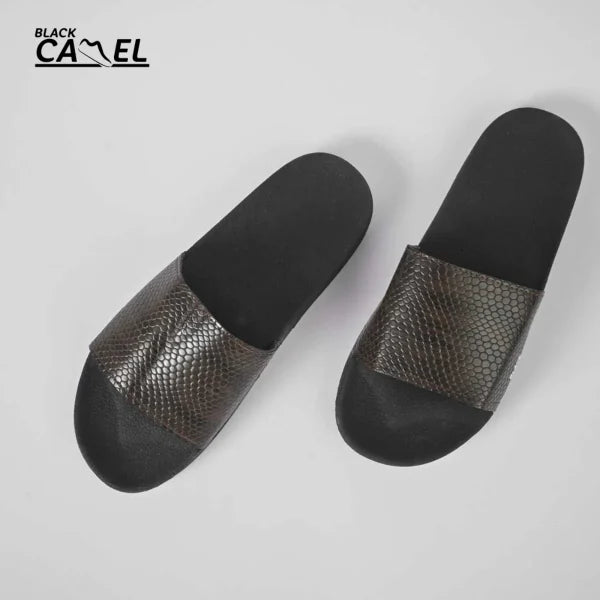 Black Camel Cobra Texture Slide