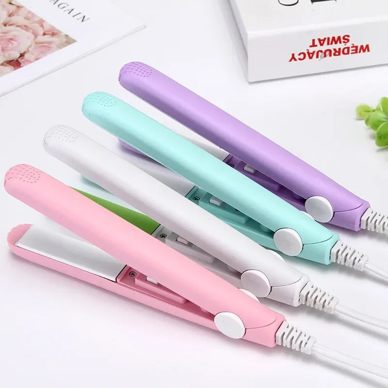 Mini Portable Hair Straightner (random Color)