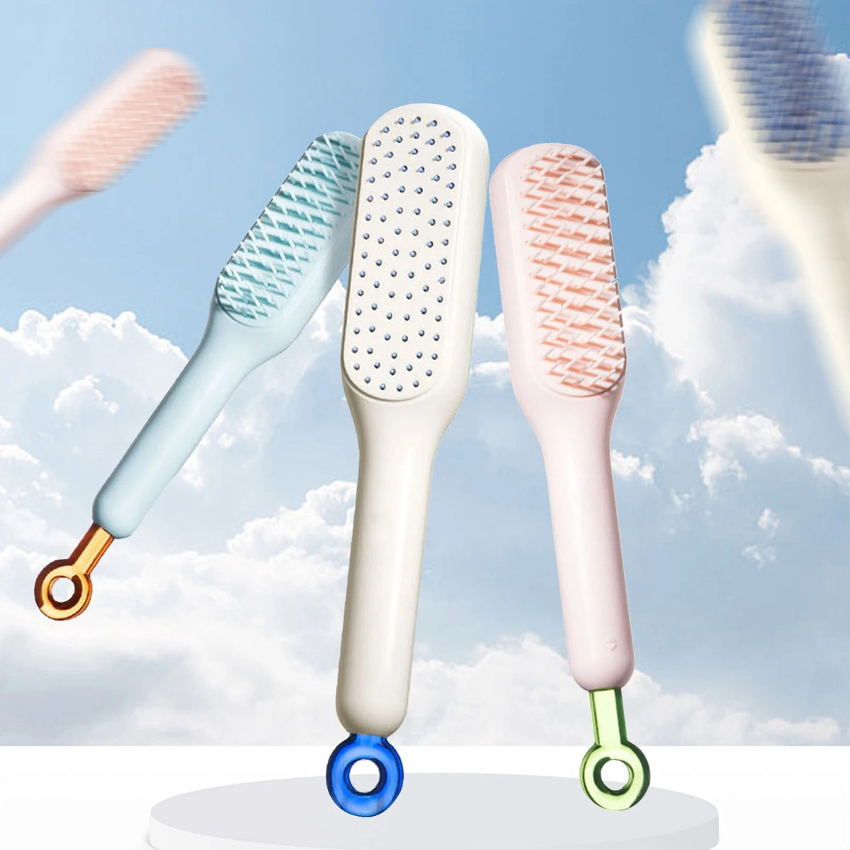 Self Cleaning Hair Brush