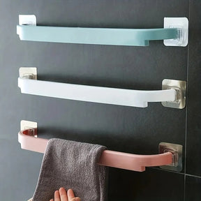 Towel Rack Hanging Rag Pole Bathroom