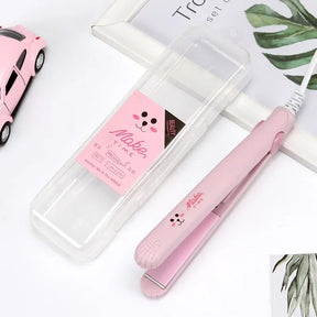 Mini Portable Hair Straightner (random Color)