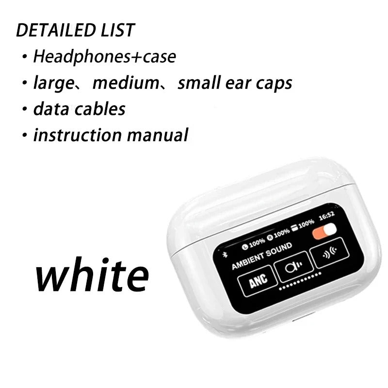 A9 Pro Black & White Airpods