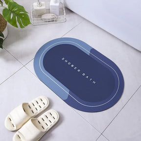 Round Bath Mat Super Absorbent