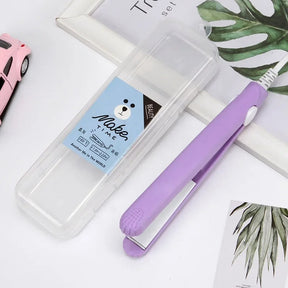 Mini Portable Hair Straightner (random Color)