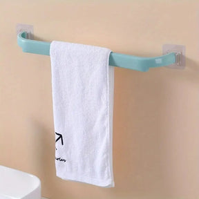 Towel Rack Hanging Rag Pole Bathroom