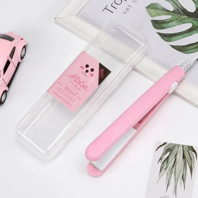 Mini Portable Hair Straightner (random Color)