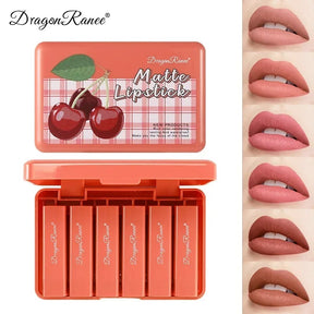 (pack Of 6 )dragon Ranee Lipstick Set