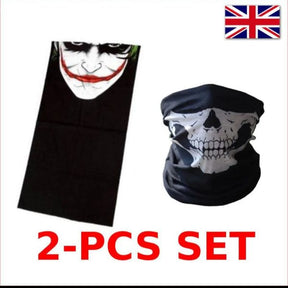 Pack Of 2 – Joker Mask And Skull Mask