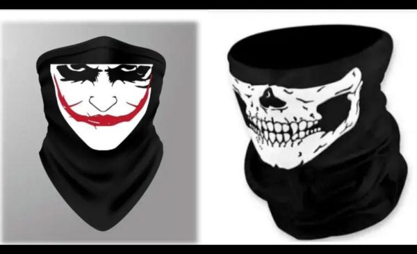 Pack Of 2 – Joker Mask And Skull Mask