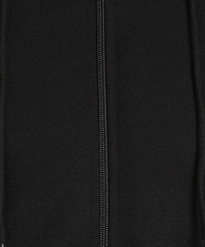 Plain Black Zipper Hoodie For Mens